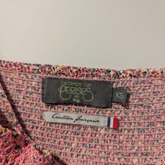 Pink dress size XS Le temps des cerises - Picture 4 of 4